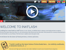 Tablet Screenshot of inkflash.com